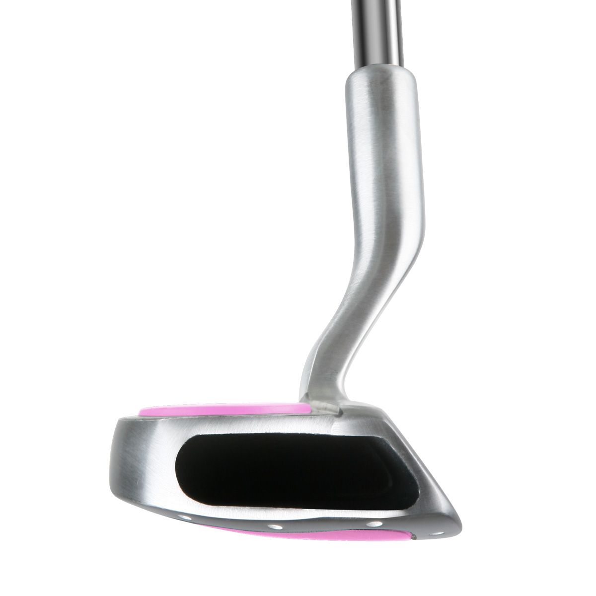 toe view of the right hand Intech EZ Roll Pink Golf Chipper club head