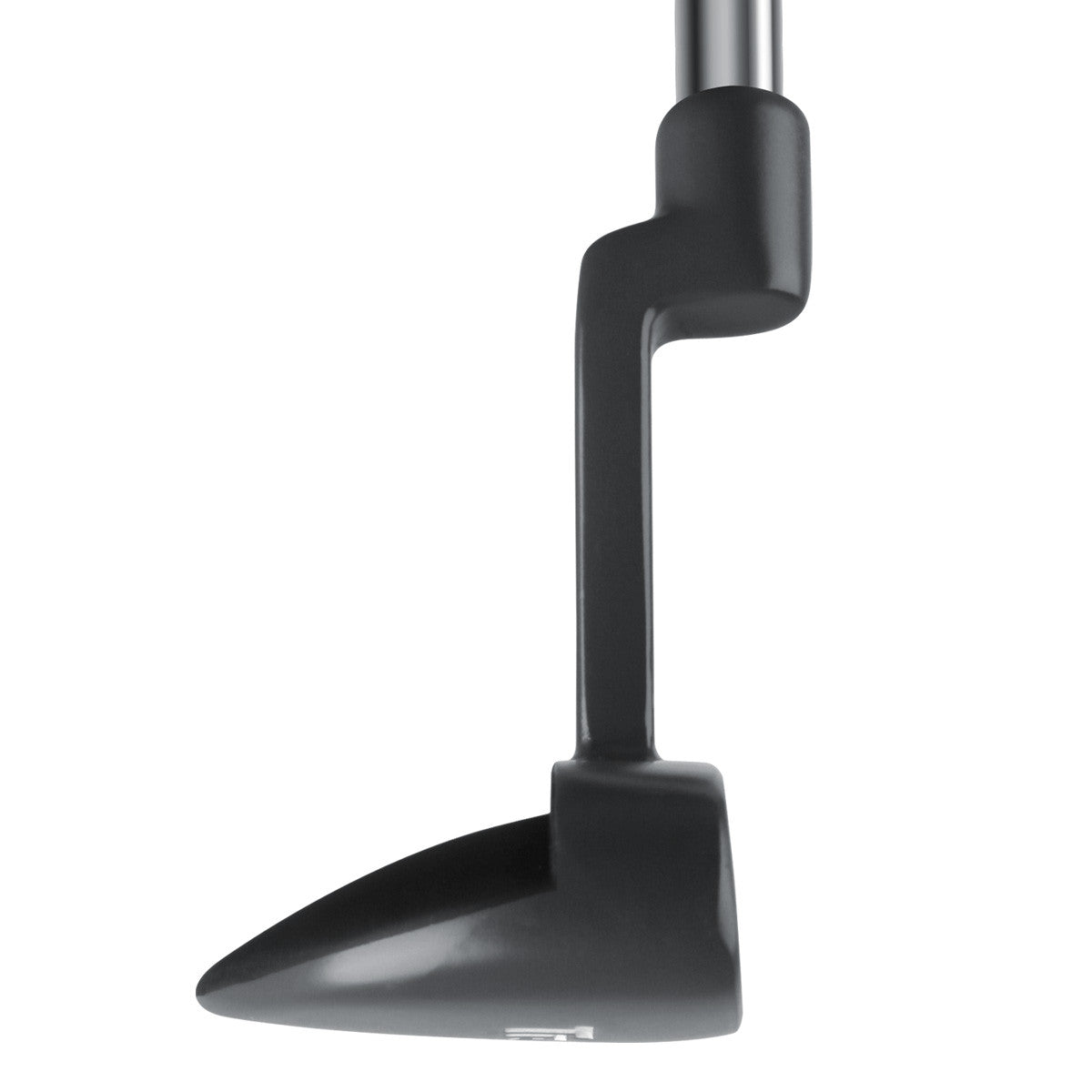 toe view of the Intech Trakker Series 3 Semi-Mallet Putter with a Plumber's neck hosel