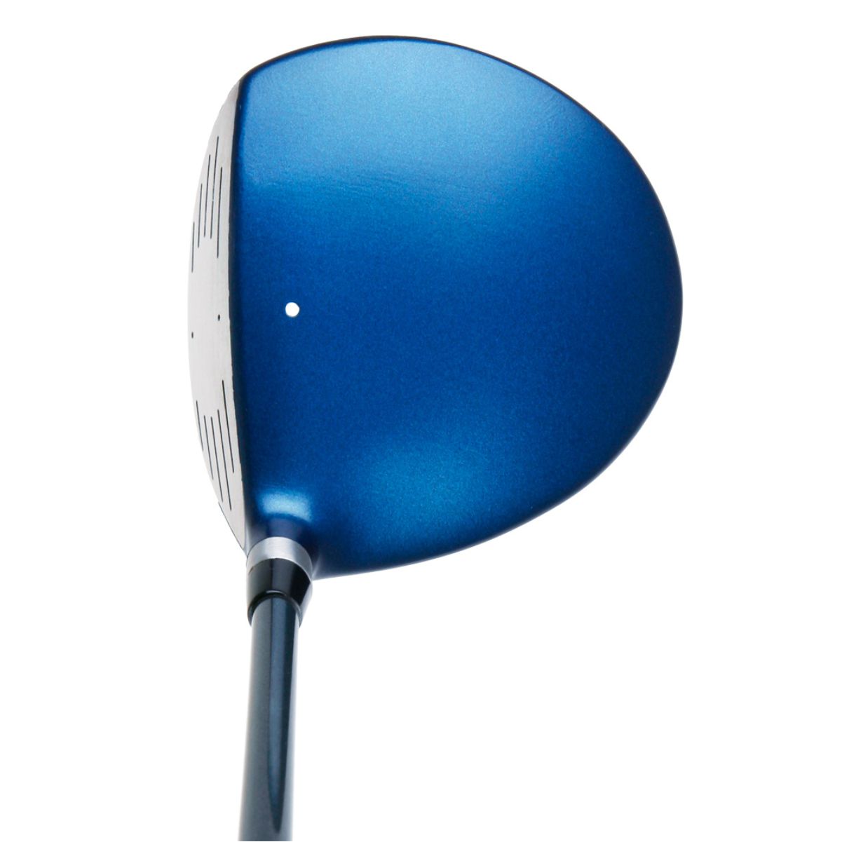 crown view of the Intech Behemoth Oversized Fairway Wood with white alignment dot