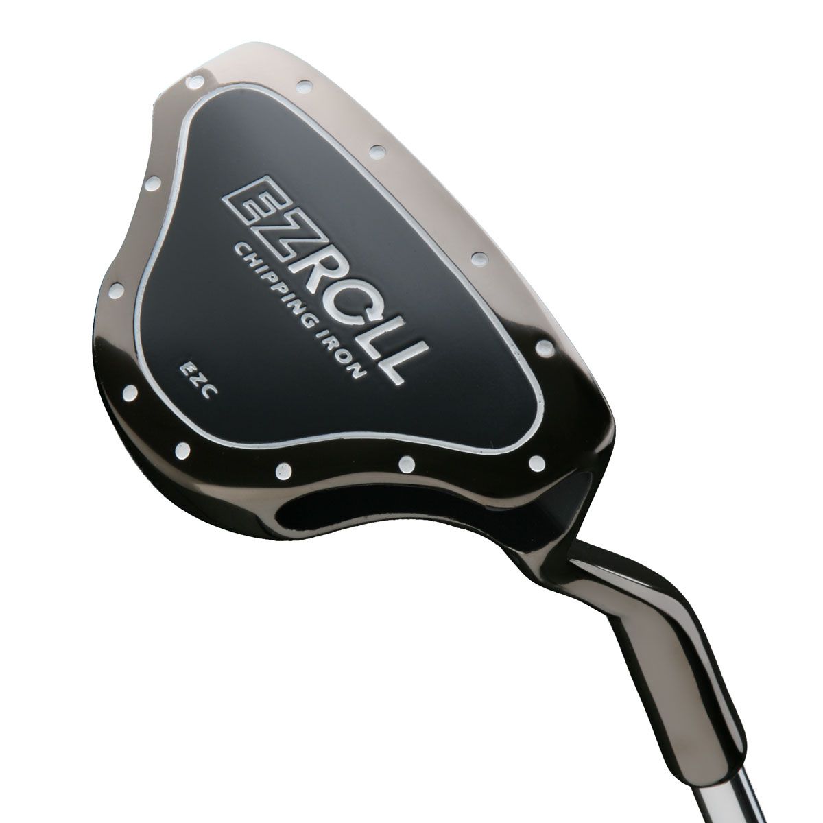 sole view of the Intech EZ Roll Black Nickel Golf Chipper