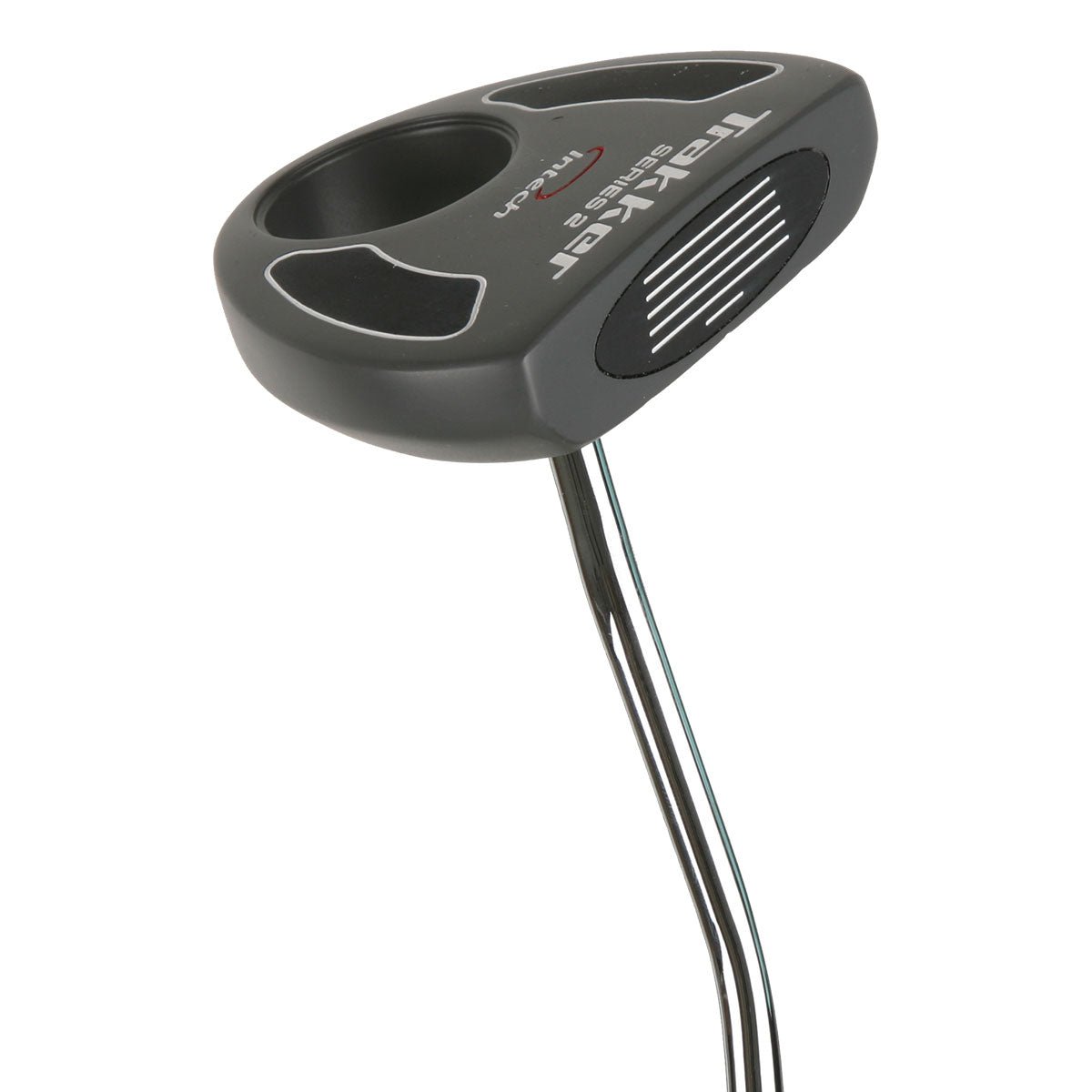 angled sole and face view of the Intech Trakker Series 2 Mallet Putter