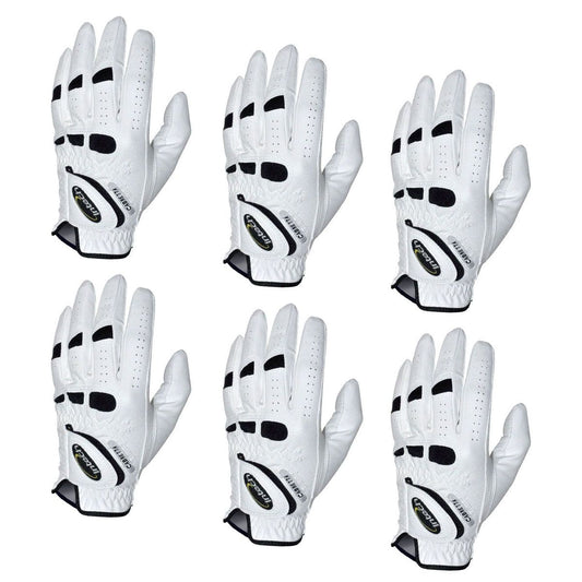 6 left hand Intech Men's Cabretta Leather Golf Gloves