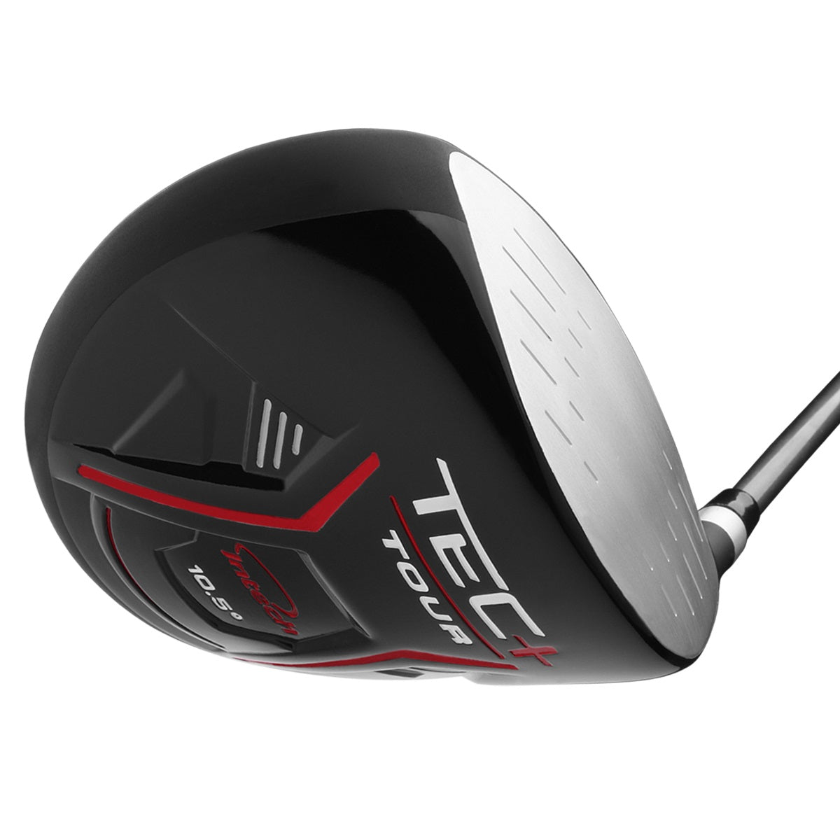 alternative angled sole and face view view of the Intech Tec+ Tour 460cc Golf Driver