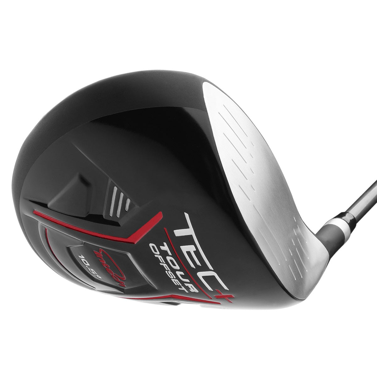 alternative angled sole and face view of the Intech Tec+ Tour Offset Driver