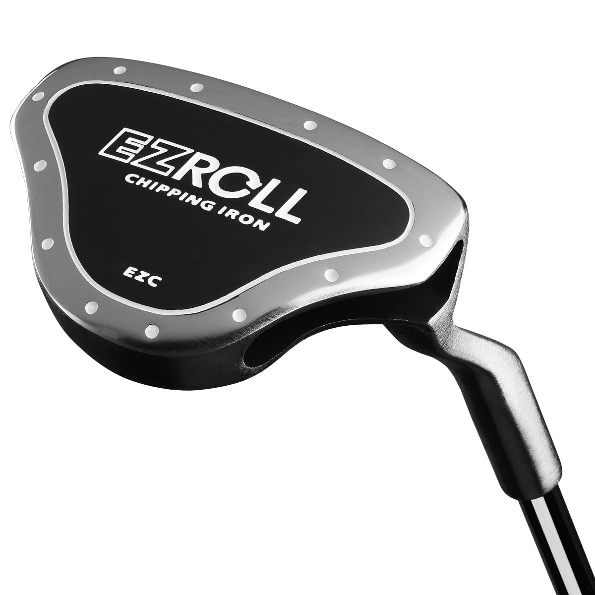 sole view of the Intech EZ Roll Black/White Golf Chipper