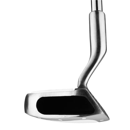 side view of the Intech EZ Roll White/Silver Golf Chipper