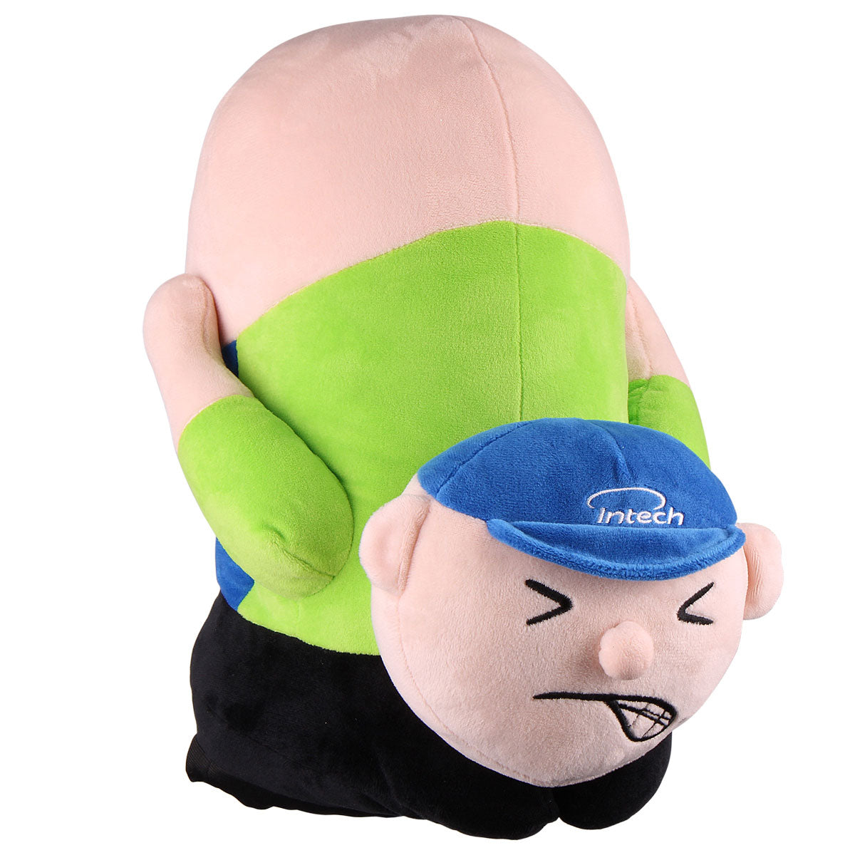 angled left view of the Intech Moonman Farting Driver Headcover